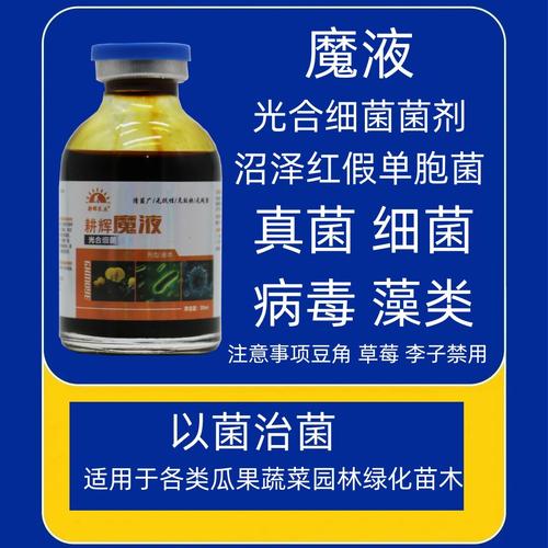 光合細菌菌劑沼澤紅假單胞菌植物真菌細菌病毒果樹花卉殺菌消毒劑